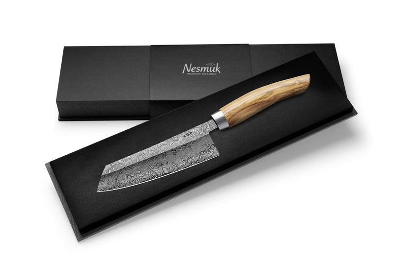 Nesmuk C100 chef's knife olive wood