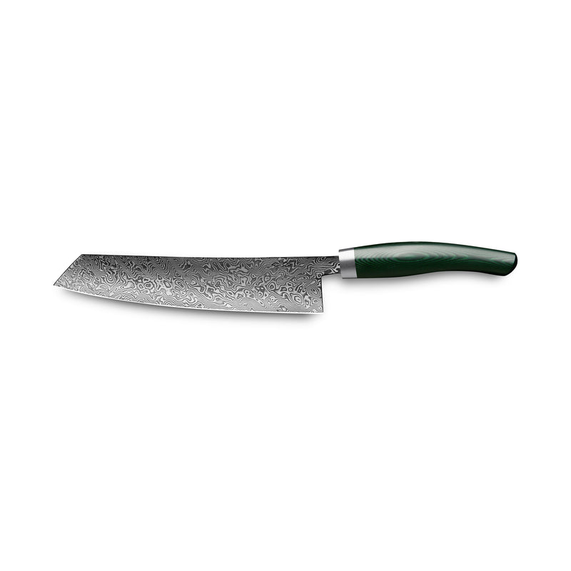 C90 chef's knife 240 Micarta Green