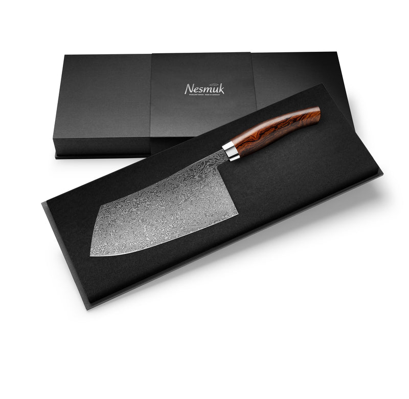 Chinese chef's knife 180 desert ironwood