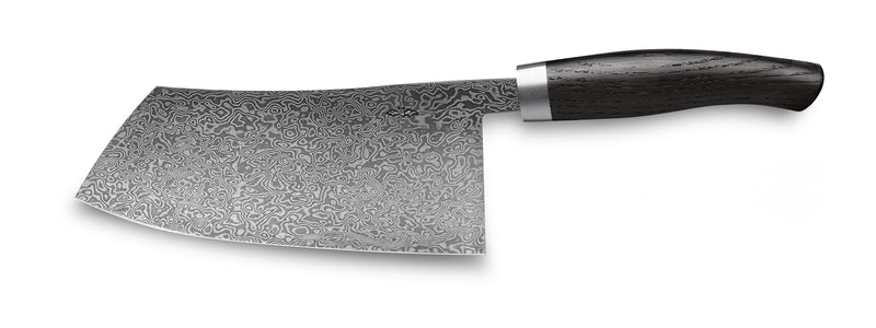 C90 Chinese chef's knife bog oak