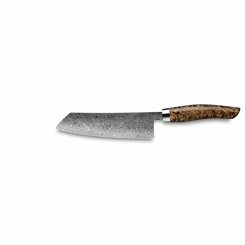 Exclusive C90 chef's knife 140 Karelian curly birch