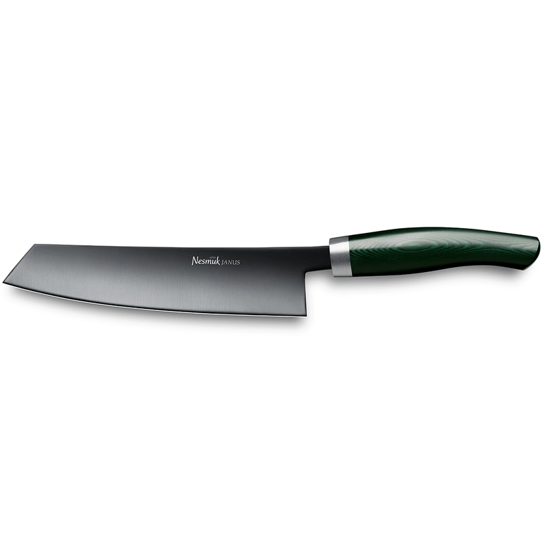 Janus chef's knife 180 Micarta Green