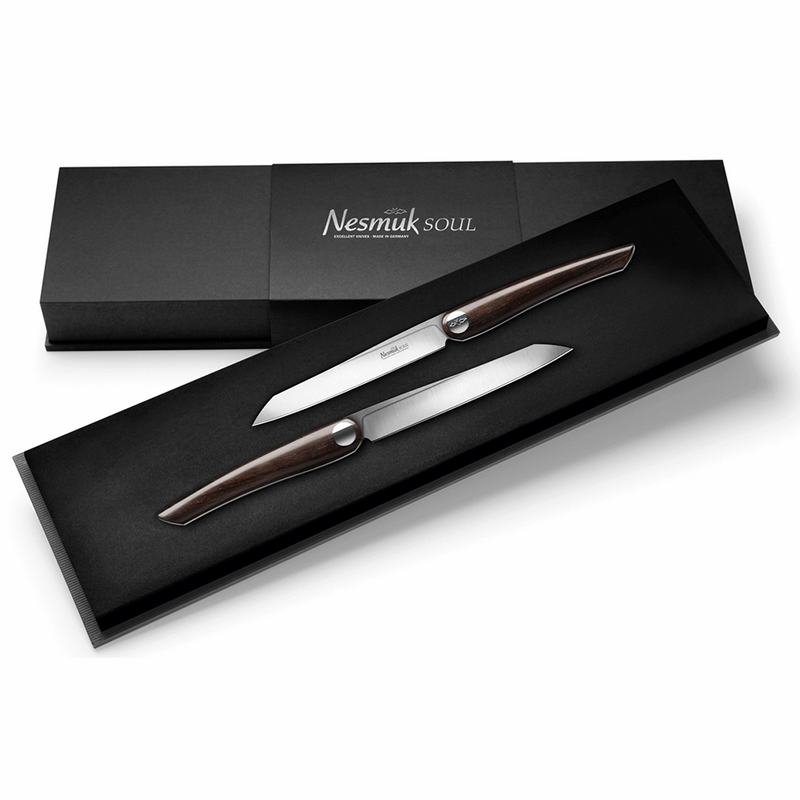 Nesmuk Soul steak knife grenadilla