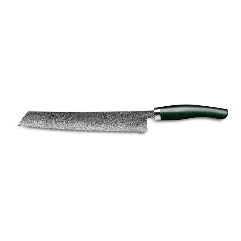 C90 Brotmesser Micarta Green