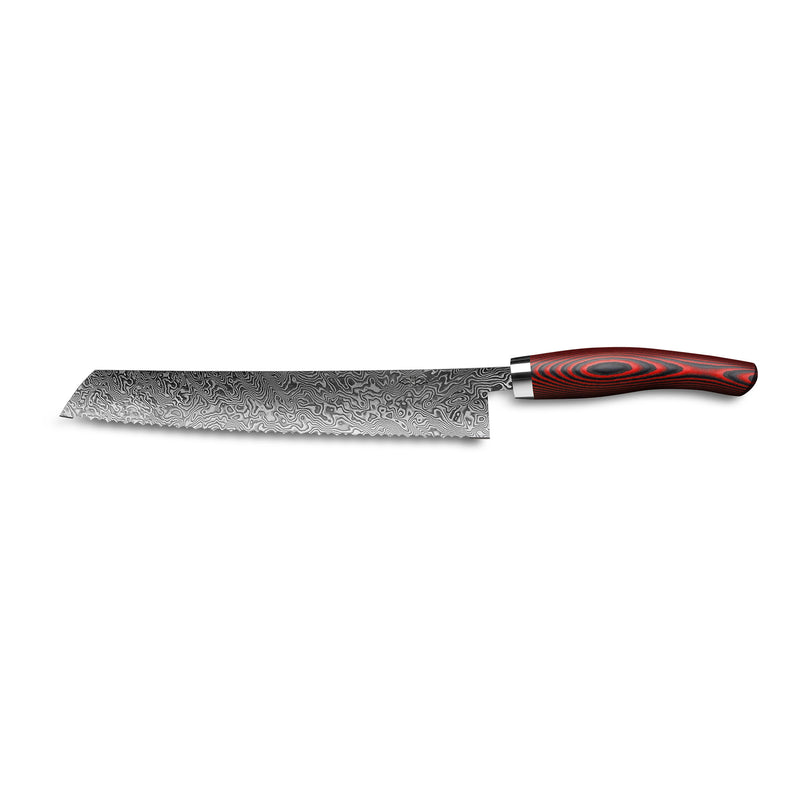 C90 Brotmesser Micarta Red