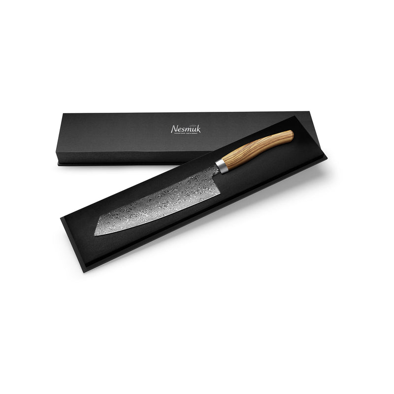 C90 chef's knife 240 olive wood box