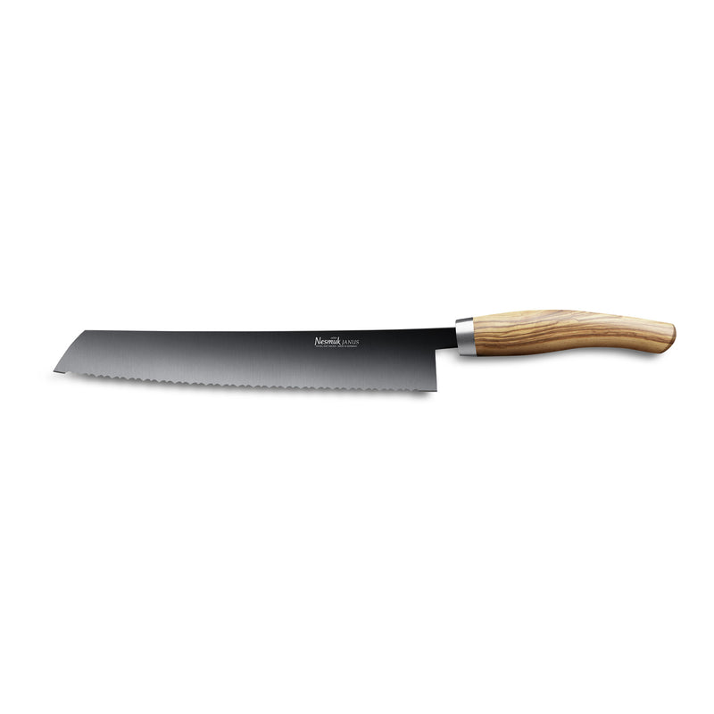 JANUS bread knife 270 olive wood