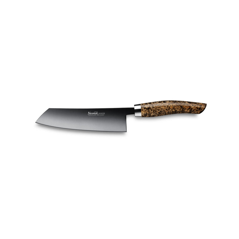 Janus chef's knife 140karelian curly birch