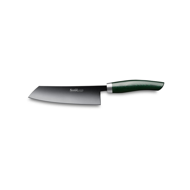 Janus chef's knife 140 Micarta Green