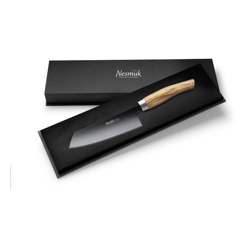 Janus chef's knife 140 olive wood box