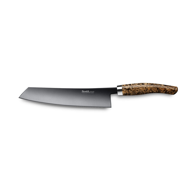 Janus chef's knife 240 Karelian curly birch