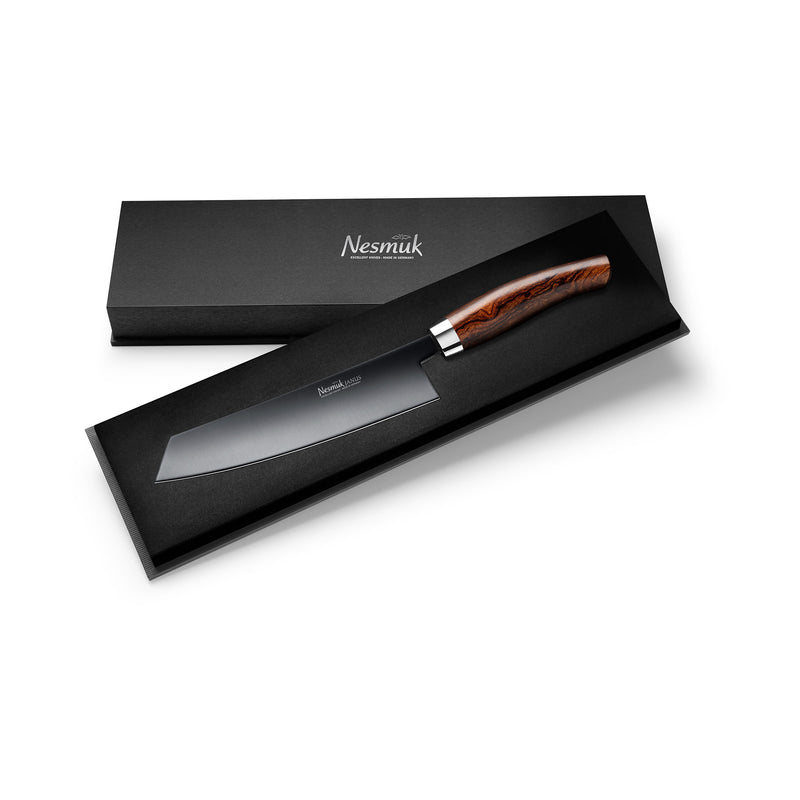 Janus chef's knife 180 desert ironwood box