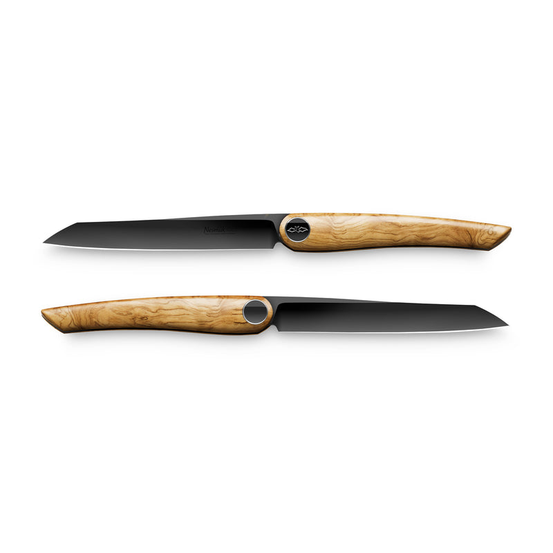 Janus steak knife olive wood