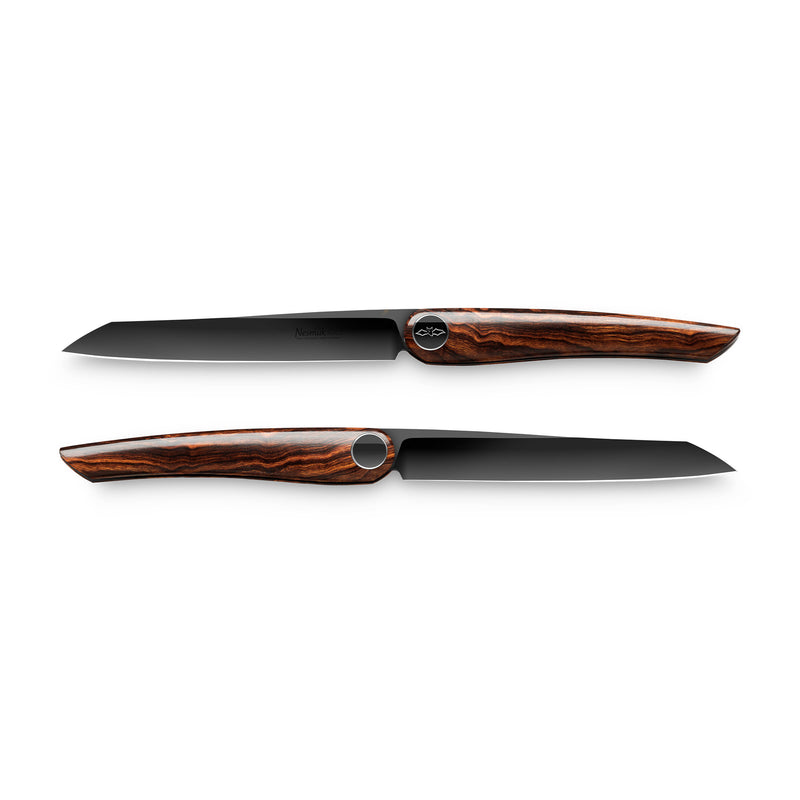 Janus steak knife desert ironwood