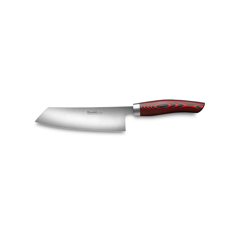 SOUL chef's knife 140 Micarta Red