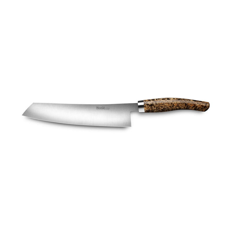 SOUL chef's knife 240 Karelian curly birch