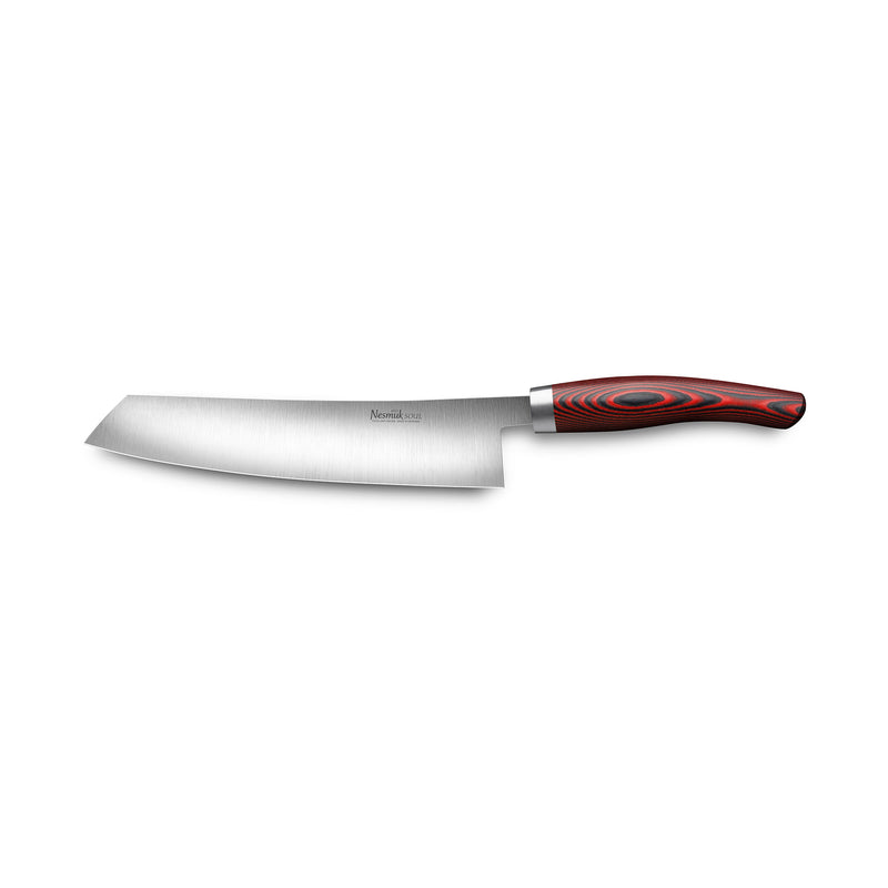 SOUL chef's knife 240 Micarta Red