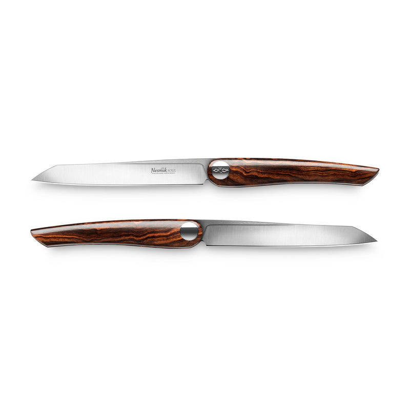 SOUL steak knife desert ironwood